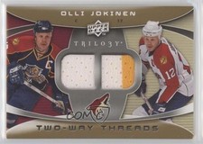 2008-09 Upper Deck Trilogy Two-Way Threads Olli Jokinen #2W-OJ 2d8