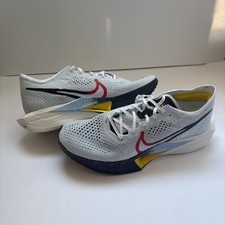 Nike ZoomX Vaporfly Next% 3 White Red Yellow MenRunning Shoes Size 12 HJ9079-100