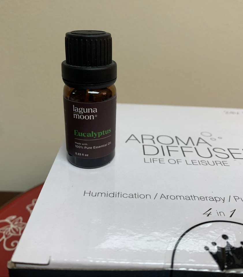 Aroma Diffuser Life of Leisure Ultrasonic Vibration Colorful Lamp - Eucalyptus - Image 2 of 4