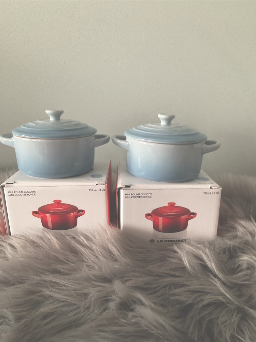 LE CREUSET 水色 ミニオーバルココット LE CREUSET - ル・クルーゼ