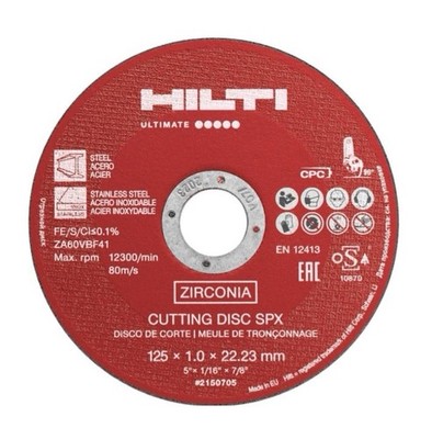 Hilti SPX Trennscheibe AC-D SPX 125 x 1.0 mm Ultimate Flexscheibe #2150705 / 25x
