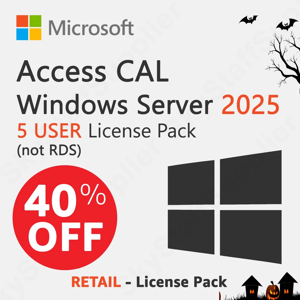 Microsoft Windows Server 2025 - 5 User Client Access Licenses (CALs) BRAND NEW - Image 2 of 4