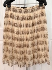 David Meister Silk Chiffon Skirt (S2)
