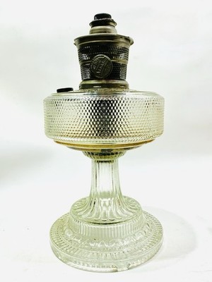 1933-B104 ANTIQUE ALADDIN COLONIAL CLEAR BETA CRYSTAL HOBNAIL