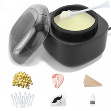 Facial Nose Waxing Kit With USB Mini Heater 100g Wax Beans  Applicator Sticks