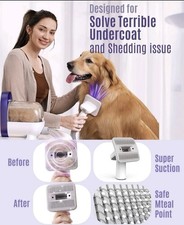 Oneisall pet grooming kit & vacuum