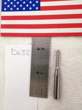 1 NEW 6MM SHANK CARBIDE BURRS DOUBLE CUT. DRILL POINTER USA MADE {D632}