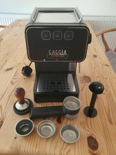 Gaggia Espresso Evolution Deluxe Coffee Machine Espresso Black with Accessories