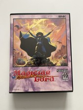 Magician Lord Neo Geo AES US Original Game Double Notice