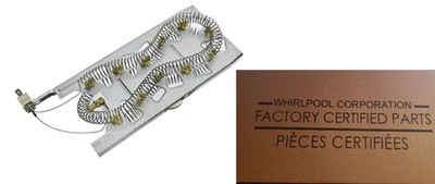 New AUTHENTIC Genuine OEM Whirlpool Dryer Heating Element WP3387747
