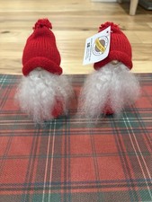 Swedish Tomte Santa Mini Figure 4" Christmas Wood Elf Nisse Scandinavian 1 