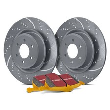 For Mazda 3 06-13 Ebc Stage 5 Super Street Dimpled Slotted Rear Brake Kit
