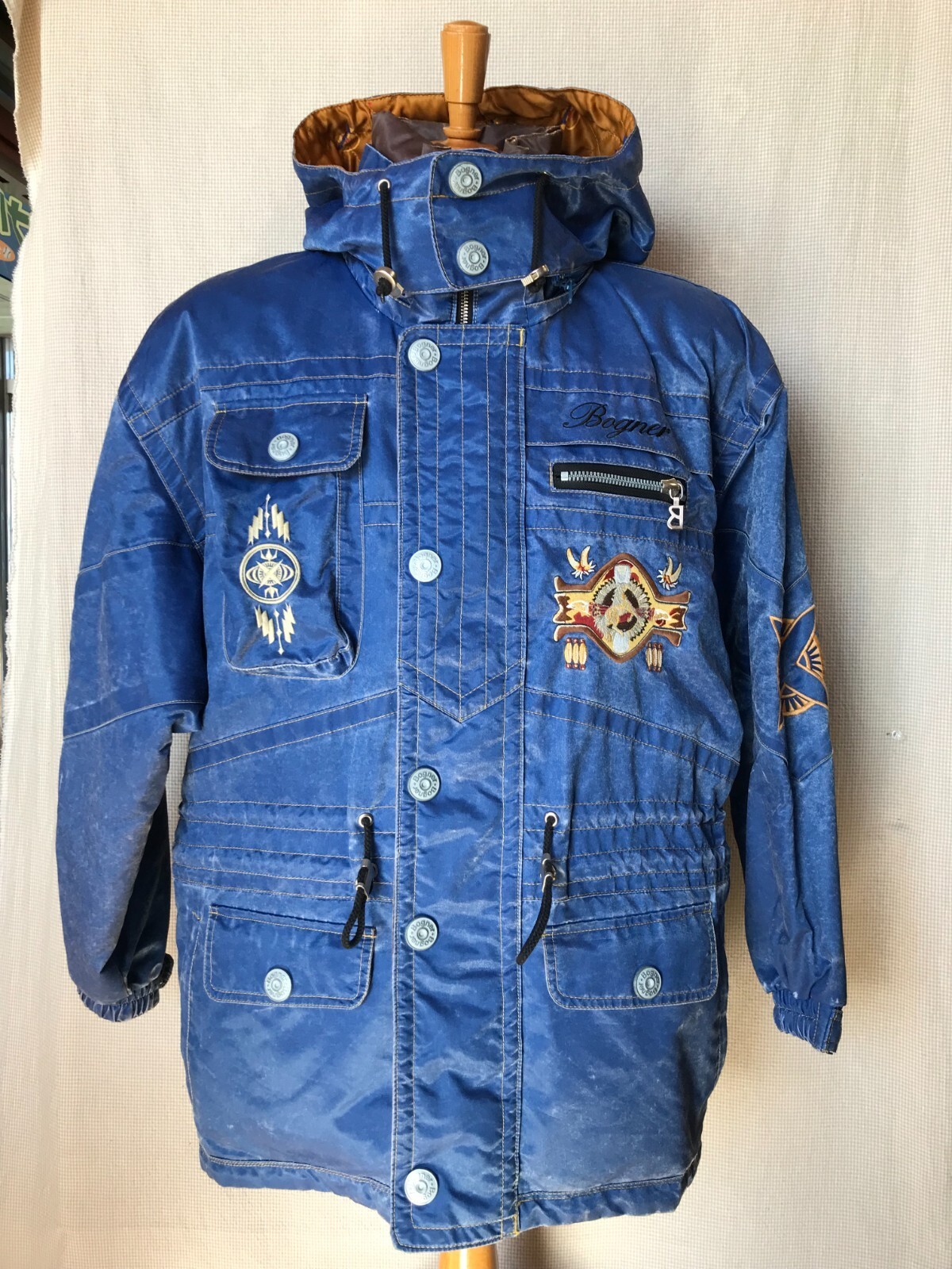 BOGNER VINTAGE SKI WEAR” Procesamiento de lavado a piedra” TALLA = M (TALLA...