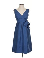 Jenny Yoo Collection Women Blue Cocktail Dress 00 Petites