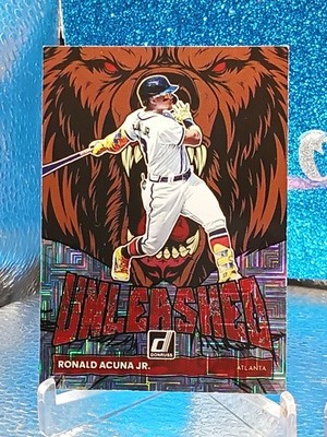2022 Panini Donruss - Unleashed Ronald Acuña Jr. #UL-5 Vector