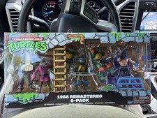 PLAYMATES TMNT TEENAGE MUTANT NINJA TURTLES 1988 REMASTERED 6 PACK