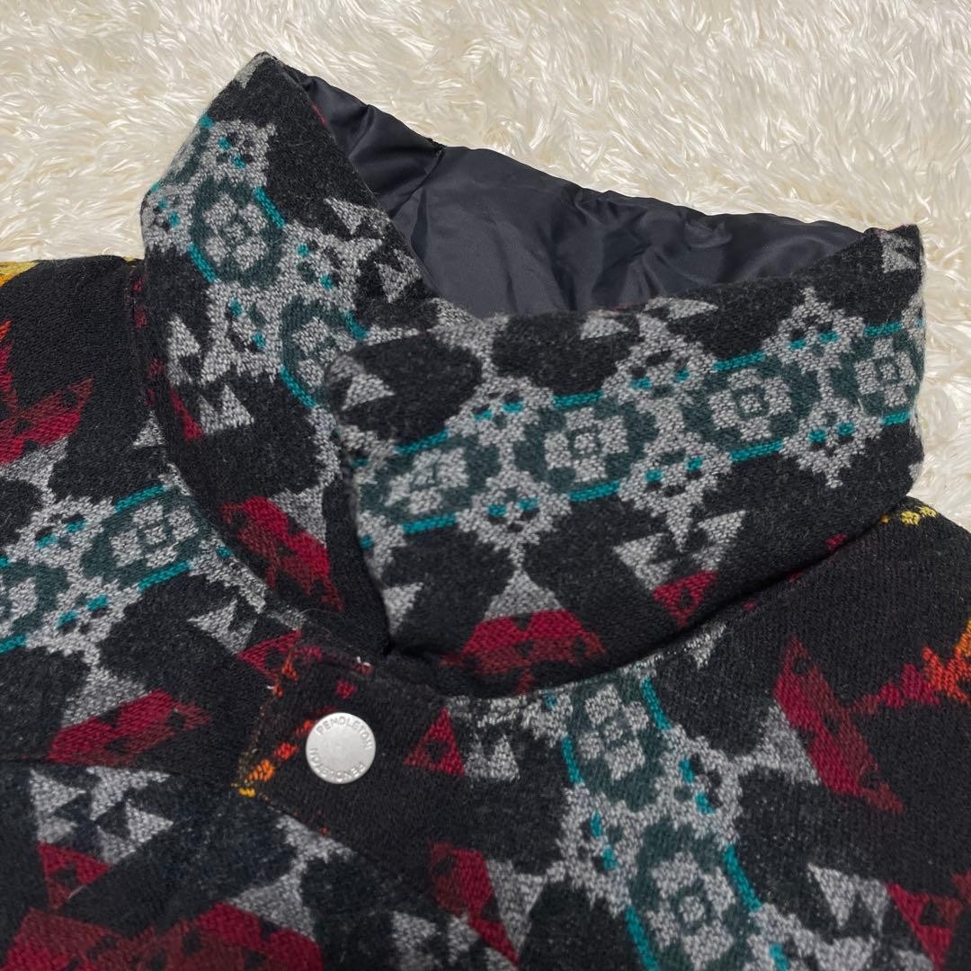 Pendleton Native American Pattern Down Vest M Lig… - image 3