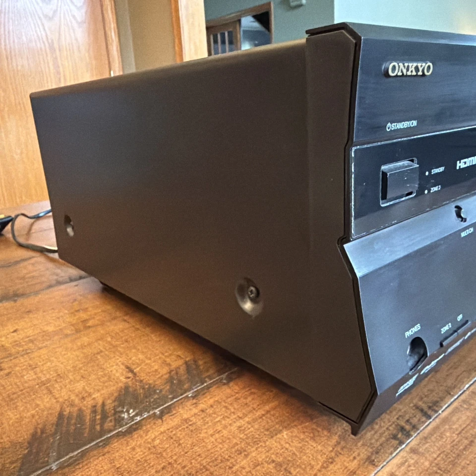 Onkyo TX-SR605 Audio Video Receiver Black, Home Theater, 7.1 Channel - Image 4 of 4