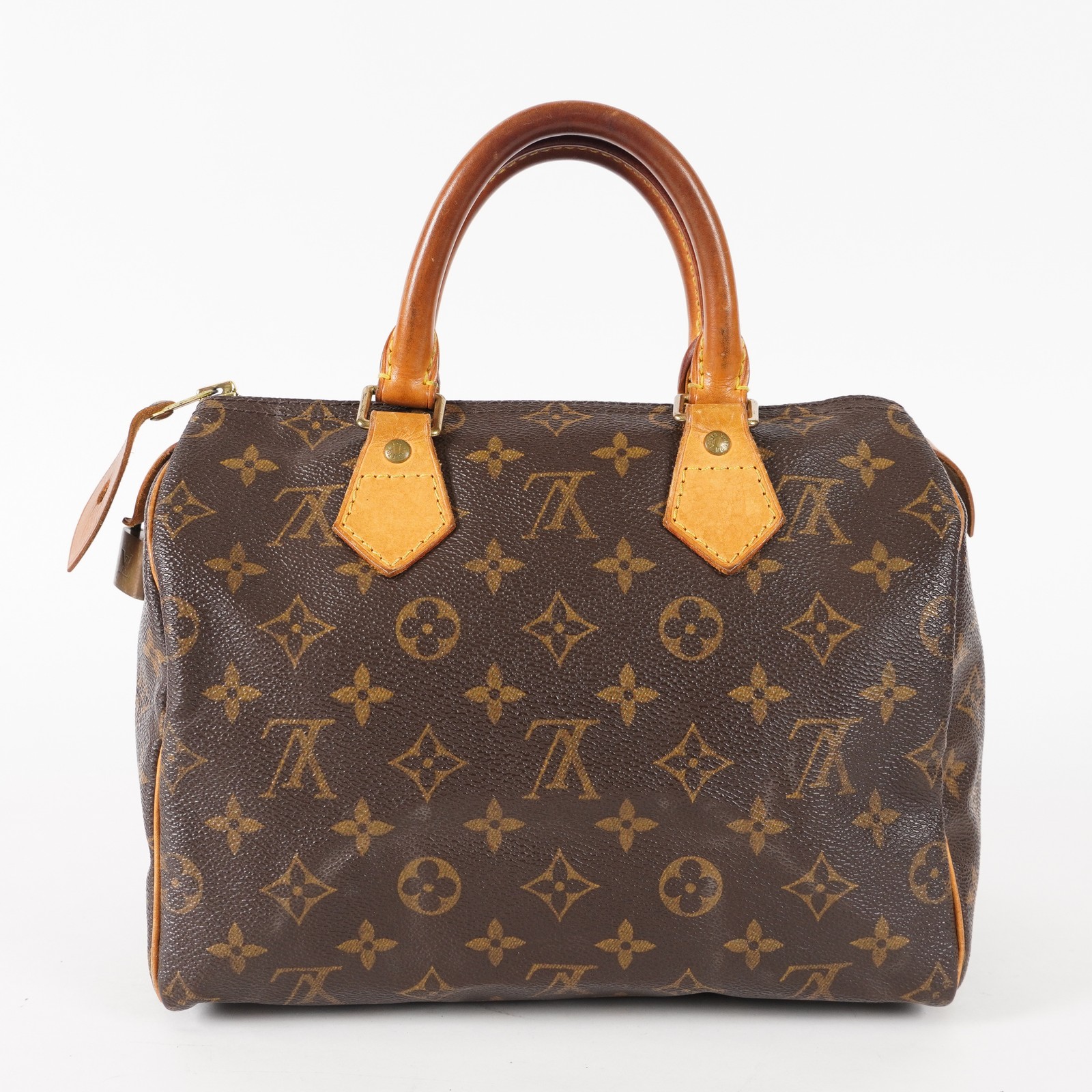 Authentic Louis Vuitton Monogram Speedy 25 M41528 Handbag vintage 02E056490010