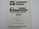 New COPY Workshop Shop Manual Book Norton Commando 850 Electric Start Mk3 B9995
