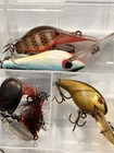 14 Vintage Lure Lot W/Box Rebel, Luhr Jensen, Arbogast, South Bend, Rattletrap + — photo 2