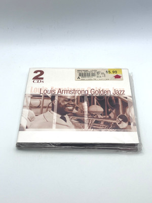 LOUIS ARMSTRONG - Golden Jazz - 2 DISC SET CD
