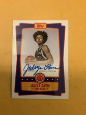 2025 TOPPS CHROME MCDONALDS # EA-JD JALIYA DAVIS  BLUE BORDER AUTOGRAPHED 