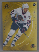 2025-26 Upper Deck Sp Game Used - Greats Tony Amonte #14 Gold 137/149