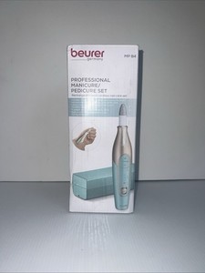 Beurer MP84 Ensemble de pédicure professionnelle rechargeable avec 10 Pièces jointes