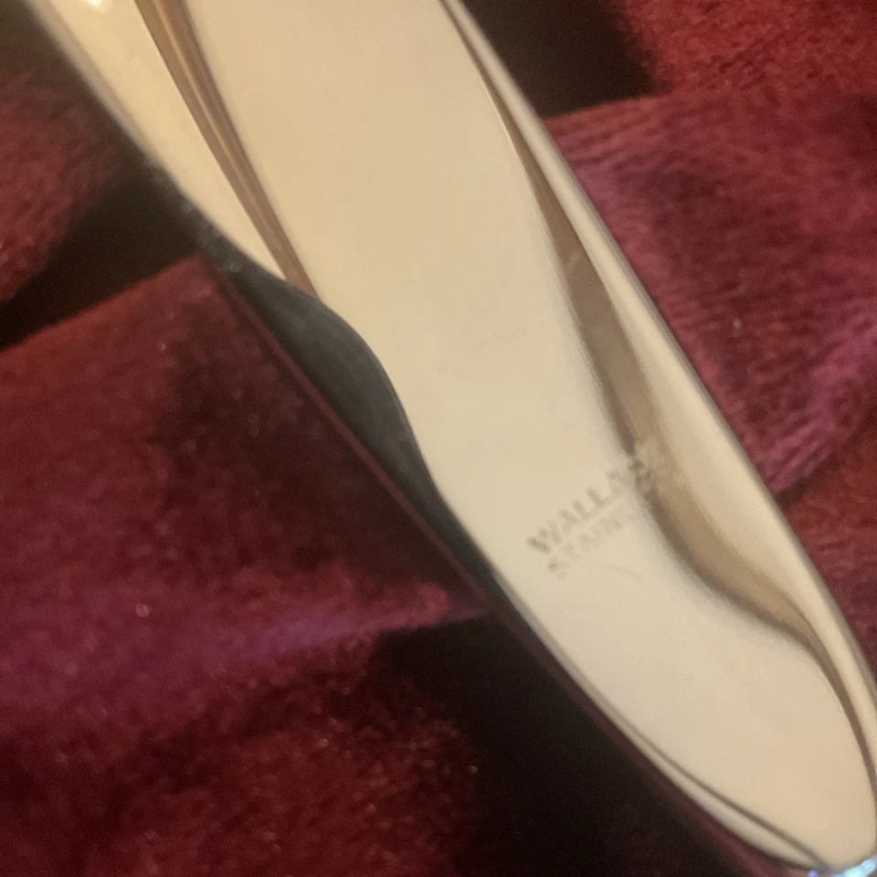 "Cuchillo moderno con mango de ley Waltz of Spring de Wallace 9"" sin monos-sin daños A+" Foto 3 de 4