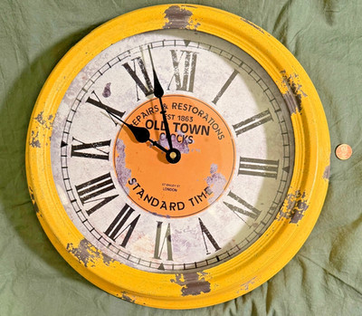 Old Town Clocks 67 Bailey St London Wall Clock – Vintage Style