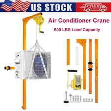 Air Conditioner Lifting Tool Outside Installation, 600 LBS Air Conditioner Crane