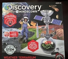 Discovery Mindblown Weather Terrarium DIY Build  Grow Kit, STEM