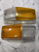 Lancia Fulvia Sport Zagato S2 Front Indicator Lenses Lamps Side Lights Pair