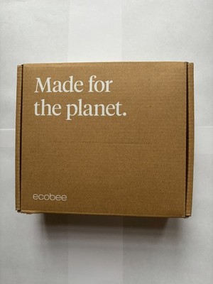 Ecobee EB-STATE6L-01 Smart Thermostat Enhanced Black - Open box, never used