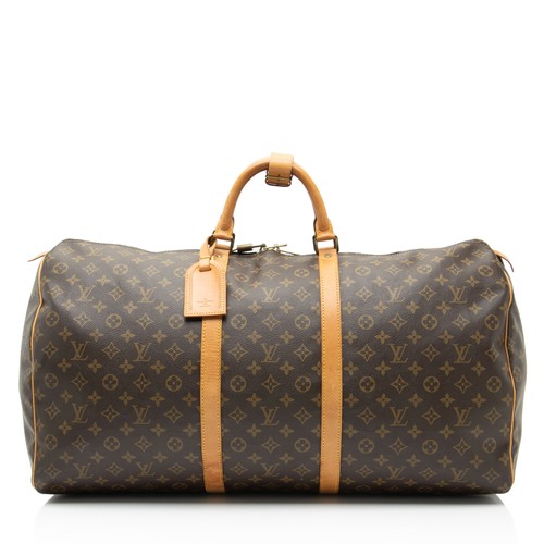 Louis Vuitton Vintage Monogram Canvas Keepall 60 Duffle