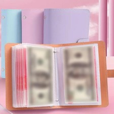 100 Envelopes Money/Budget Saving Challenge Reusable Binder Dairy & Notebook