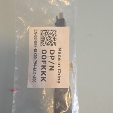 Dell 00FKKK Mini DisplayPort Male to DisplayPort Female Adapter 1ft Black