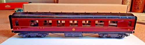 EXLEY K5 SPUR O - L.M.S. 1./3. Klasse Korridorkutsche 8278 weinrot | Condition: Used