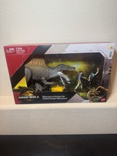 Jurassic World Rebirth Storypack with Exclusive Spinosaurus and 2 Figures