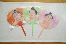 Sumo Cheering Uchiwa Fan - Gift For Sumo Fans - Ura, Takayasu, Hoshoryu & More