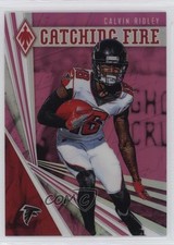 2019 Panini Phoenix Catching Fire Pink /199 Calvin Ridley #14 0s07