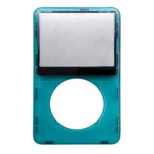 Clear Teal Face Plate For Apple iPod Classic 5th Gen 5.5 Front Video 30GB Blue
