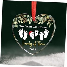 Baby First Christmas Ornament 2025 Boy Girl - Newborn Babies Gifts Ornament 13
