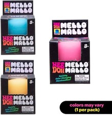 Nee Doh Mello Mallo Squishy Stress Fidget Color Changing Marshmallow NEW