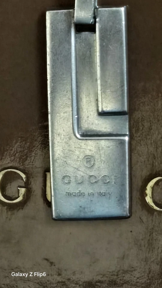 Collar y colgante de plata Gucci (art deco) Foto 4 de 4