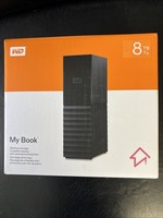 Western Digital My Book 8 TB Desktop External Hard Drive - Black