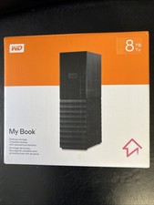 Western Digital My Book 8 TB Desktop External Hard Drive - Black