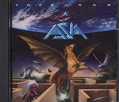 Asia - Then & Now - Asia CD RWVG The Cheap Fast Free Post