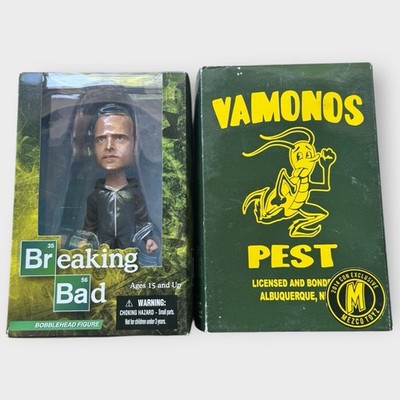 Jesse Pinkman Vamonos Breaking Bad Mezco Bobblehead Figure - Damaged Box